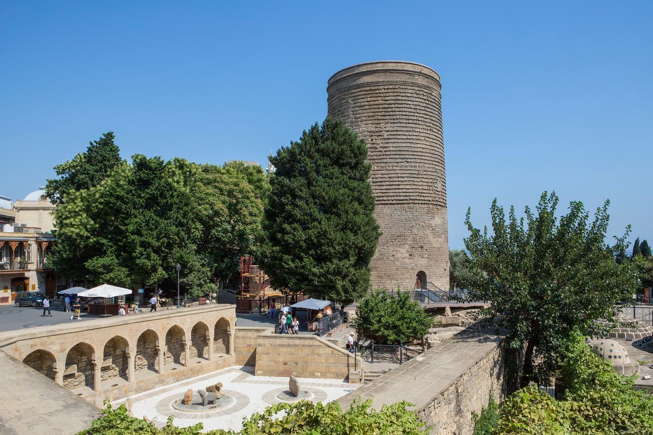 Deniz Inn Boutique Hotel Bakoe Buitenkant foto